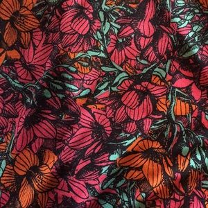 LuLaRoe Floral Maxi Skirt Size Medium